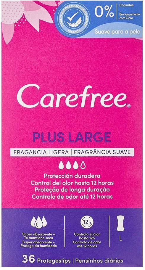 Carefree Panty Liner Plus Large 36-pack