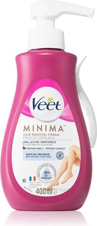 Veet Minima Hair Removal Cream Aloe Vera 400ml