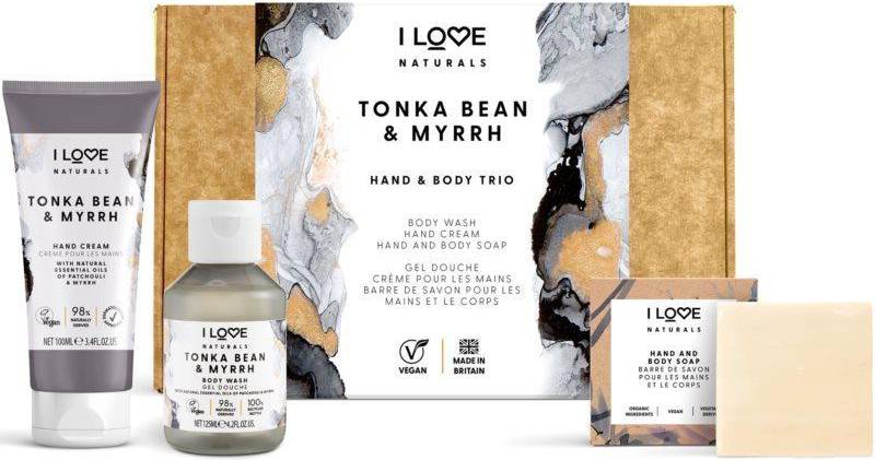 I love... Naturals Lime, Ginger & Cardamom Hand & Body Trio Pack