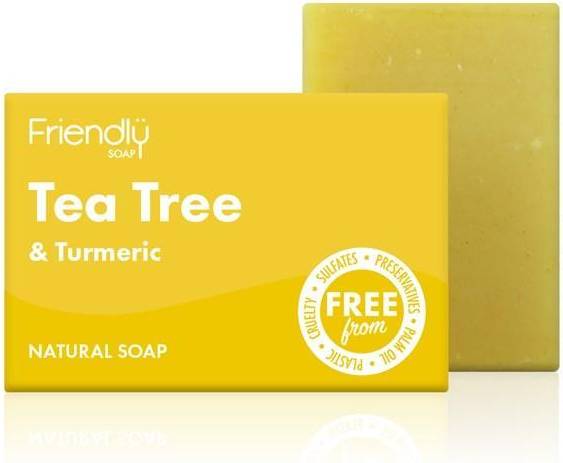 Friendly Soap Tea Tree & Turmeric Soap 95g