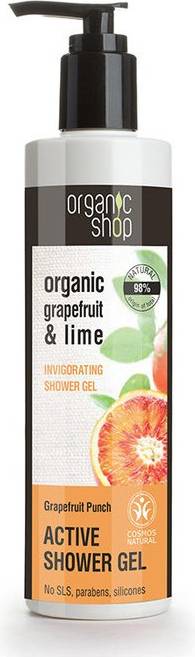 Organic Shop Grapefruit Punch Active Shower Gel 280ml