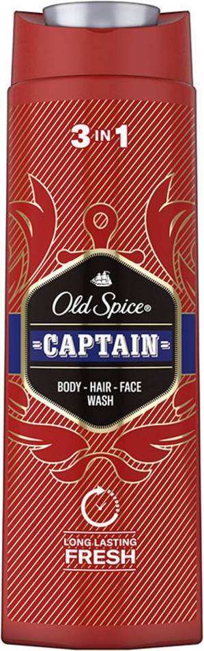 Old Spice Captain 3-1 Wash Duschgel 400ml