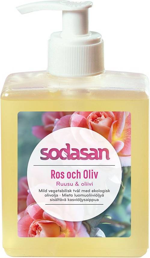 Sodasan Liquid Soap Rose-Olive 300ml