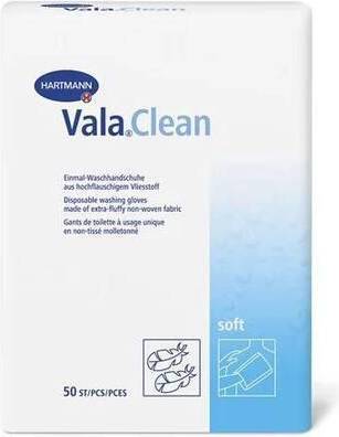 Tvätthandske VALA Clean Soft 50/FP.