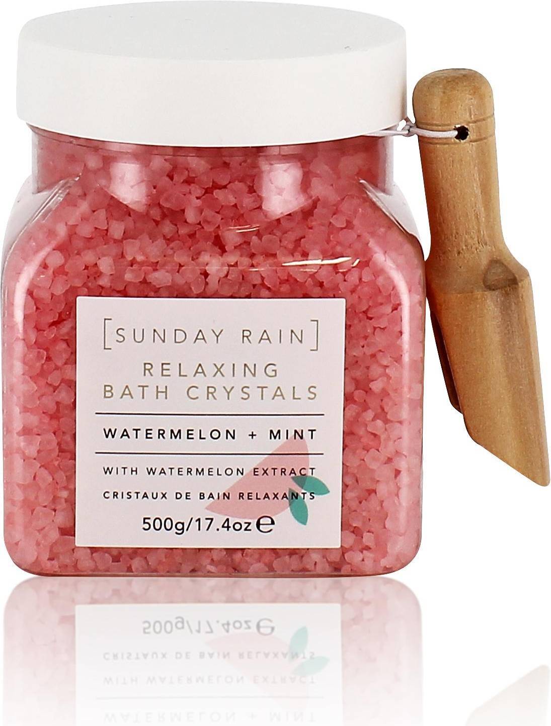 Sunday Rain Relaxing Bath Crystals Watermelon & Mint 500g