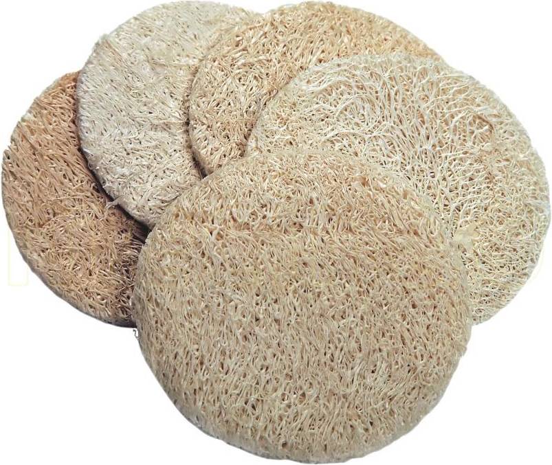 Croll & Denecke Loofah Peeling Pads, 5-pack