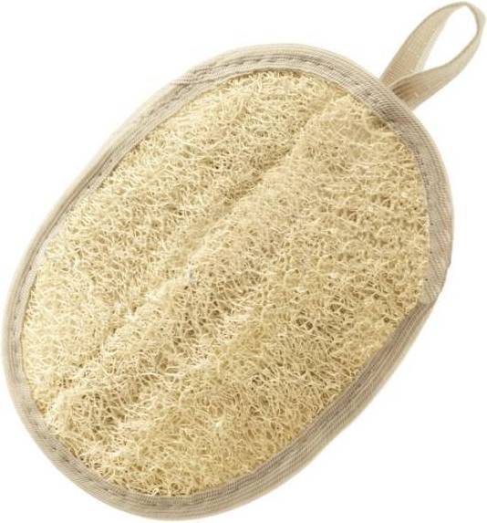 Hydrea London Organic Egyptian Loofah Body Pad, 1