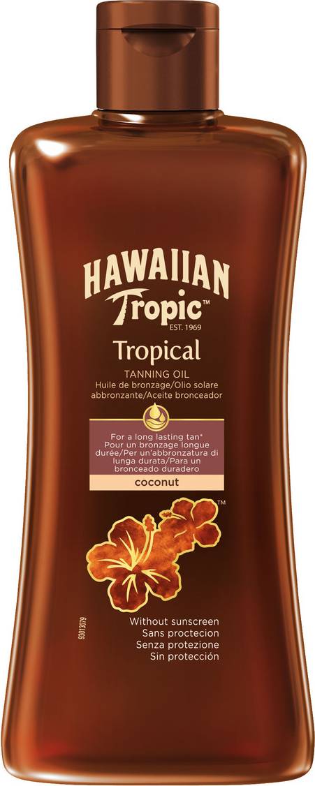 Hawaiian Tropic Tropical Dark Tanning Oil 200ml