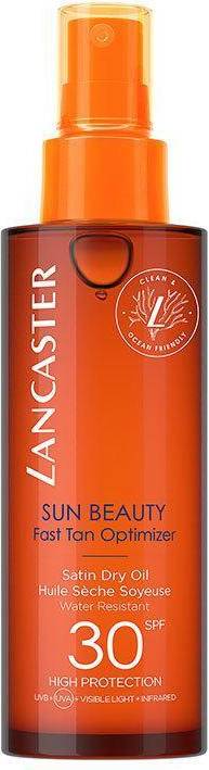 Lancaster Sun Beauty Fast Tan Optimizer Satin Dry Oil SPF30