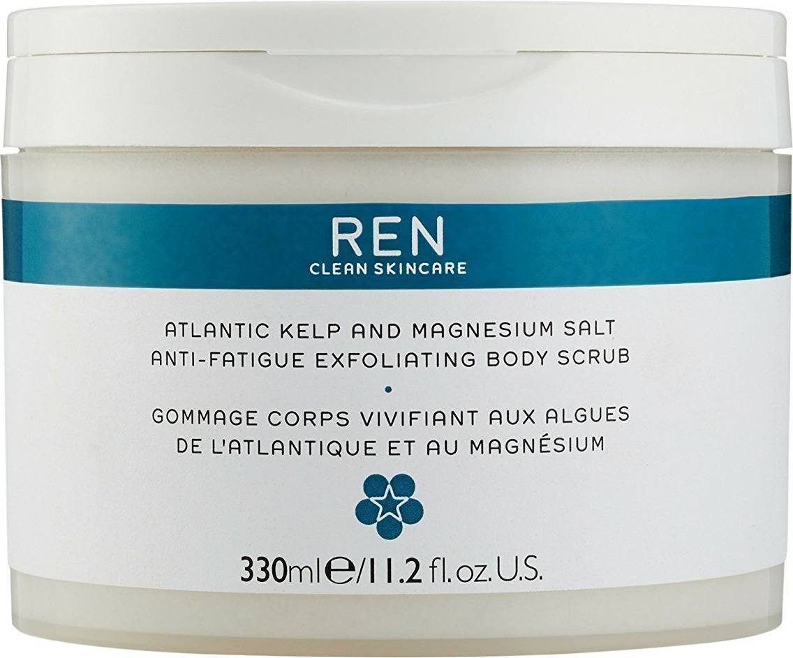 REN Clean Skincare Atlantic Kelp & Magnesium Salt Anti-Fatigue Exfoliating Body Scrub 330ml