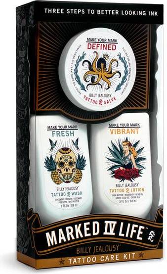 Billy Jealousy Marked IV Life Tattoo Care Kit