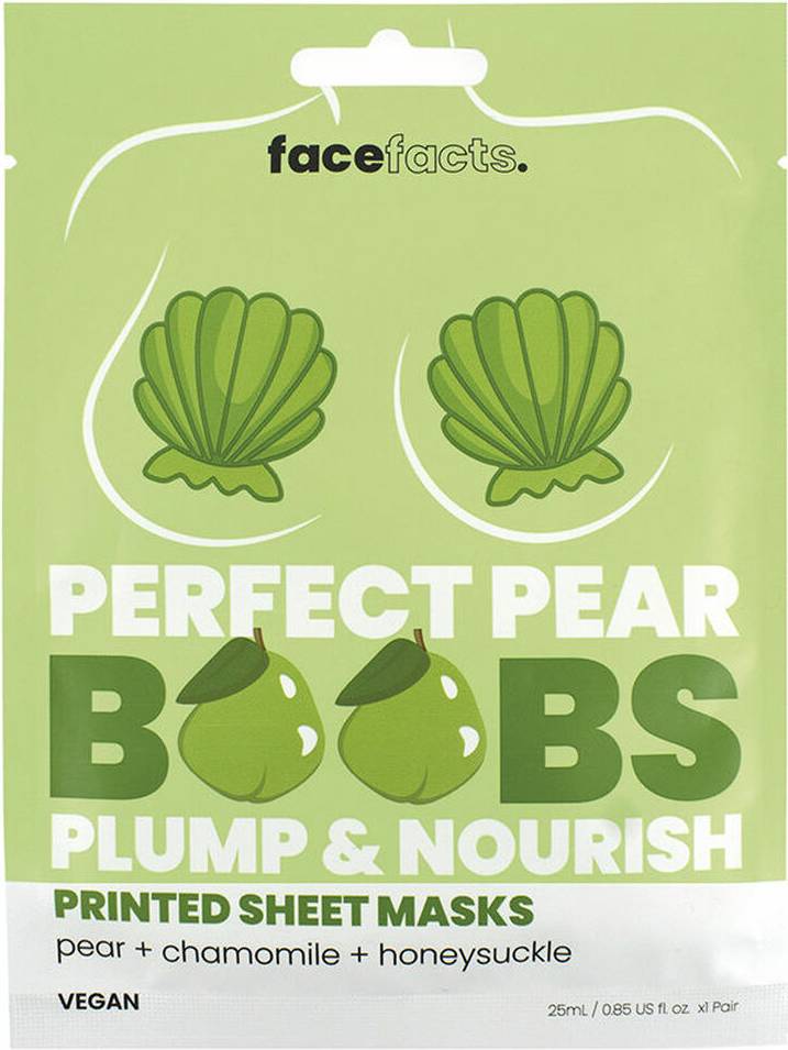 Face Facts ansiktsmask Perfect Pear Boobs Byst