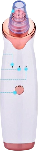 Shein 1PC Blackhead Remover Pimple Acne Removal Blackhead Vacuum Tool Skin Care Pore Cleaner Multifunctional