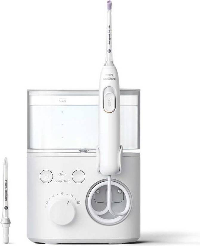 Philips Sonicare Power Flosser 3000, mundusch med Quad Stream-teknik, (modell HX3711/20) Vit