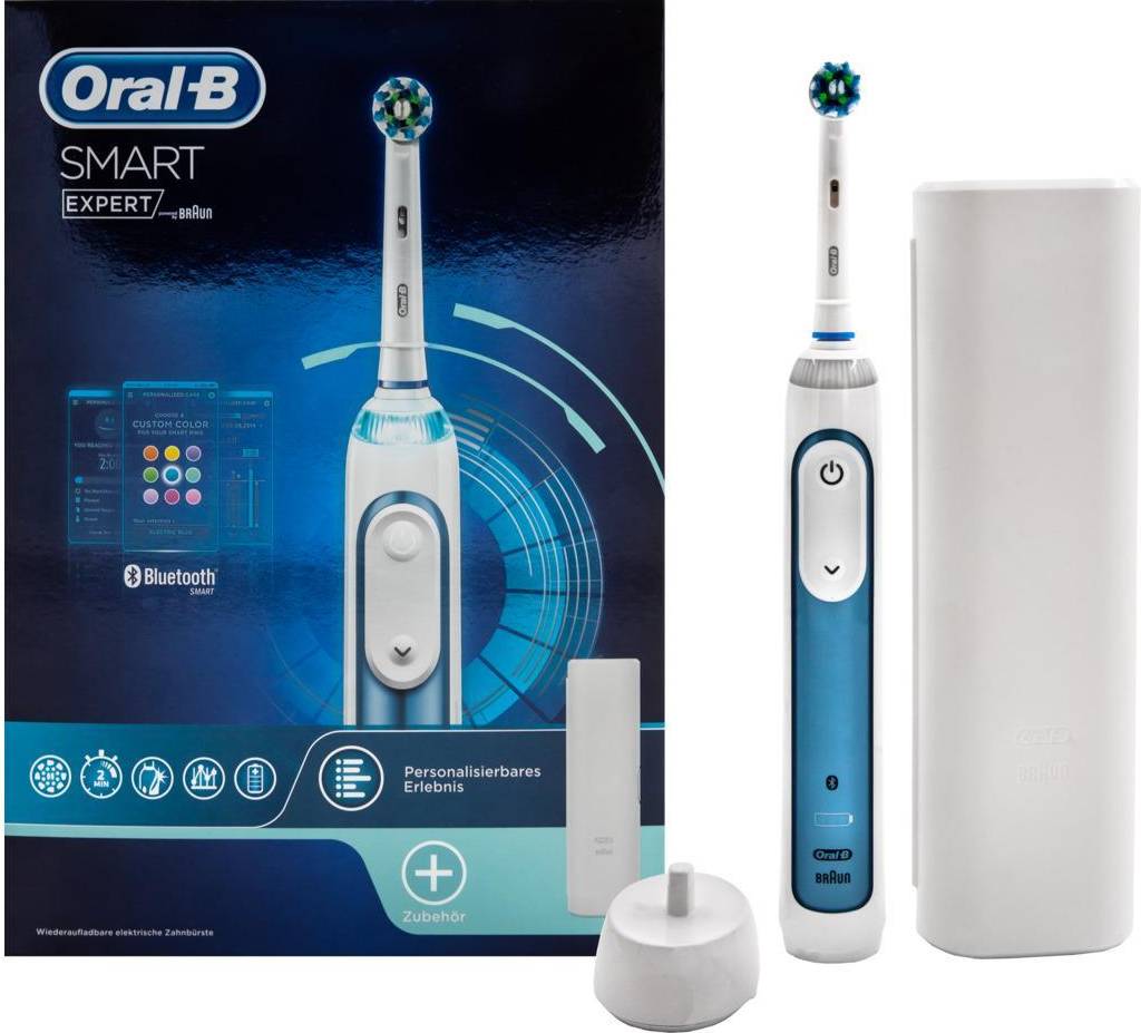 Oral-B 4210201204893 Smart Expert Elektrisk Tandborste, Blå