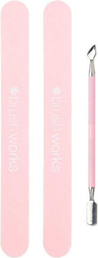 Brushworks Cuticle Pusher And Files
