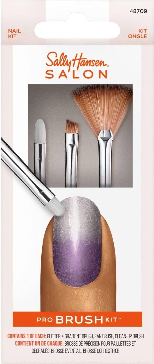 Sally Hansen Salon Pro Brush Kit 3-pack