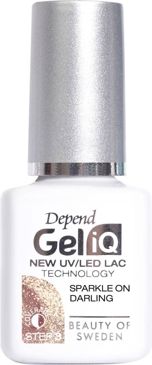 Depend Gel iQ Nail Polish #1012 Sparkle on Darling 5ml