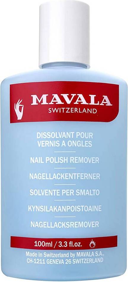 Mavala Mild Nail Polish Remover with Acetone 100ml