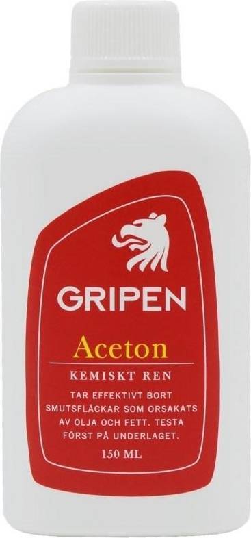 Gripen Acetone Chemically Clean 150ml