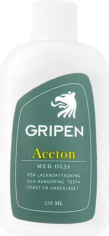 Gripen Acetone with Oil 150ml