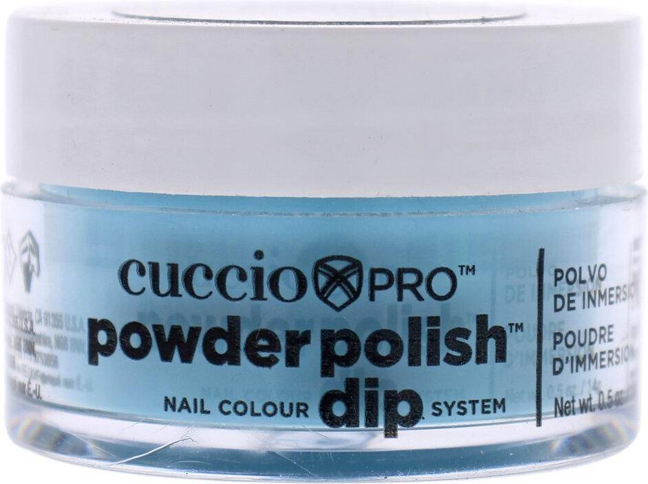 Cuccio Cuccio Pro Powder Polish Nail Colour Dip System - Caribbean Sky Blue
