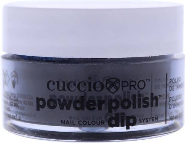 Cuccio Cuccio Pro Powder Polish Nail Colour Dip System - Dark Blue with Black Undertones