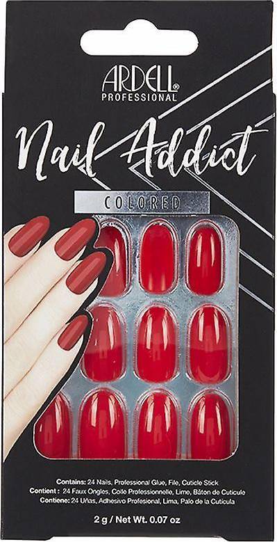 Ardell Nail Addict Colored Cherry