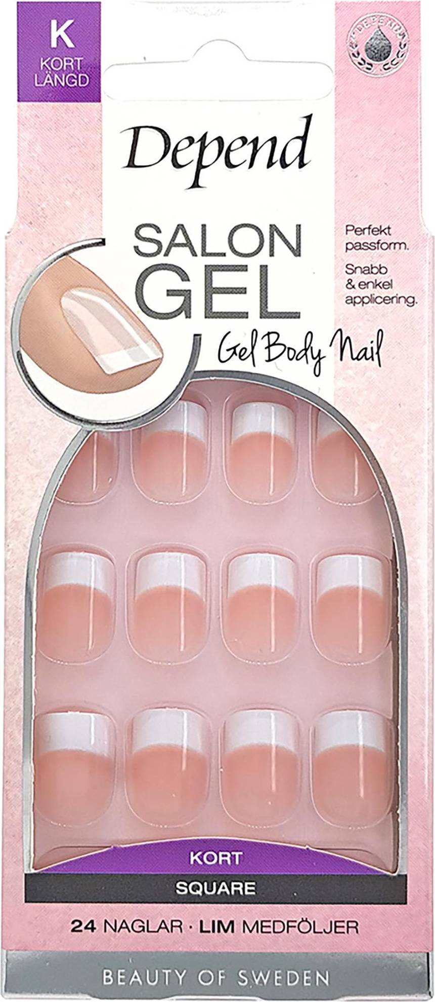 Depend Salon Gel Pink Short