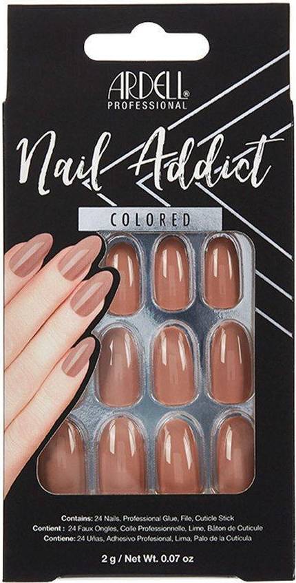 Ardell Nail Addict Colored Latte