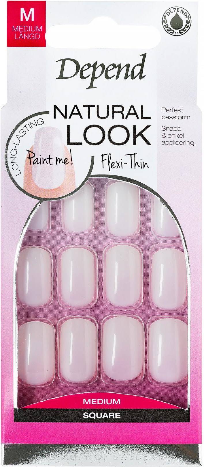 Depend Natural Look Square Medium