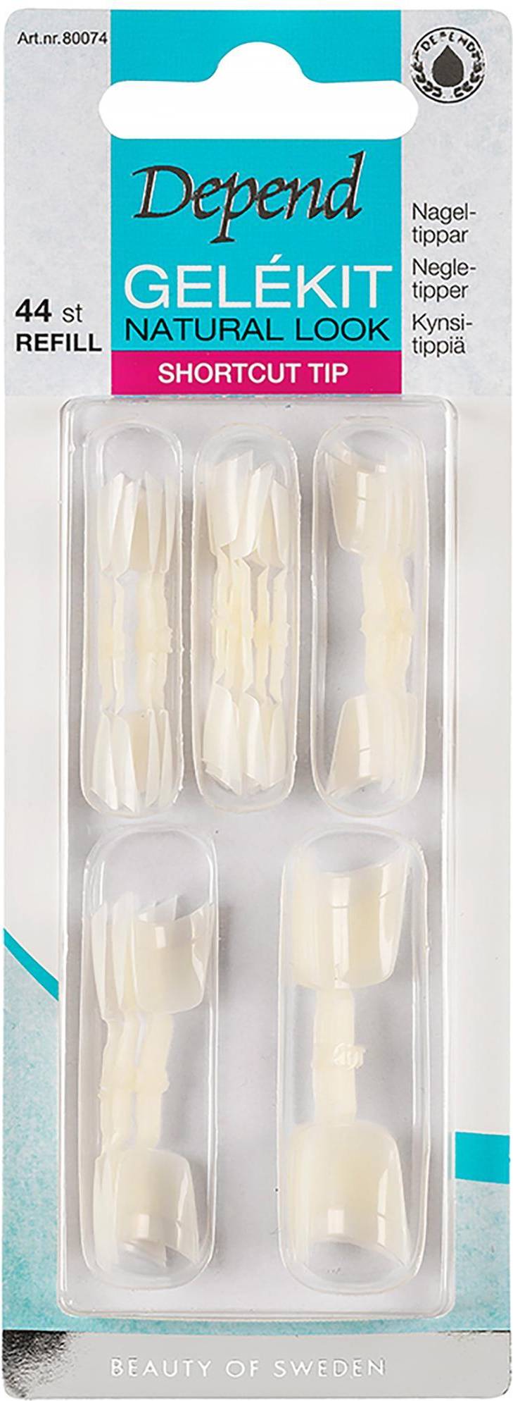 Depend Shortcut Tip Natural Refill 44