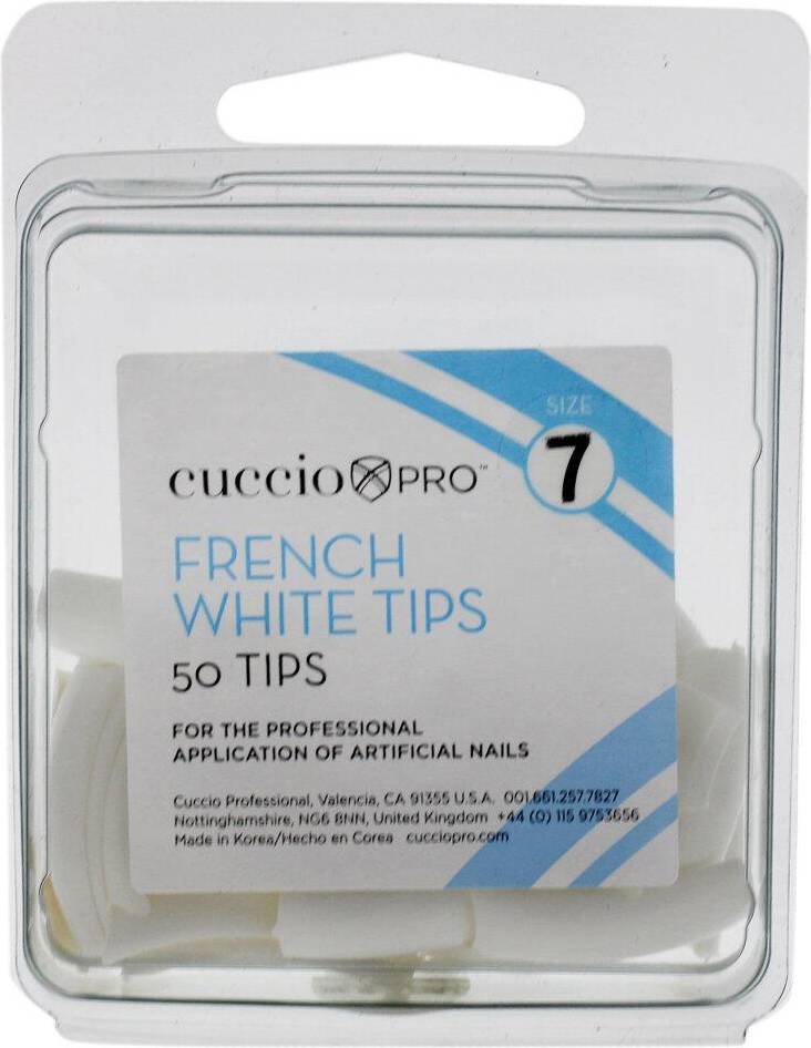 Cuccio Cuccio Pro - French White Tips 7 Acrylic Nails