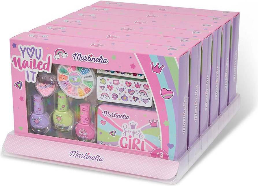 NAIL ART & TIN BOX LOTE 8