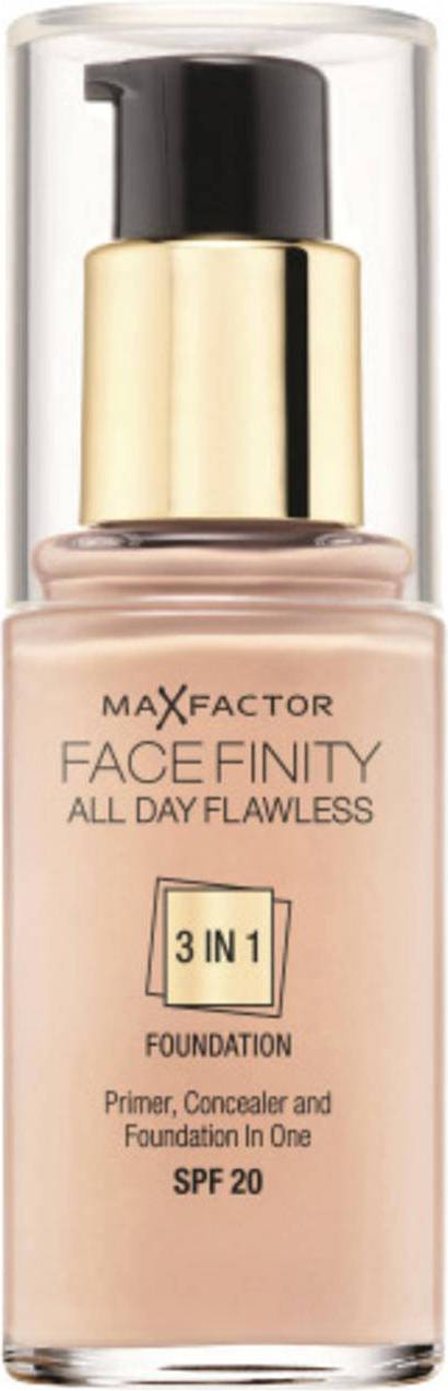 Max Factor Face Finity All Day Flawless 3-In-1Foundation SPF20 #75 Golden