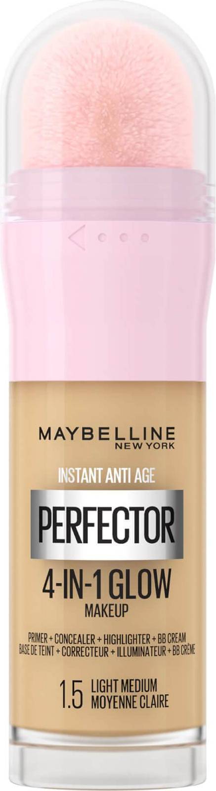 Maybelline Instant Age Rewind Perfector 4-In-1 Glow Makeup #1.5 Light Medium