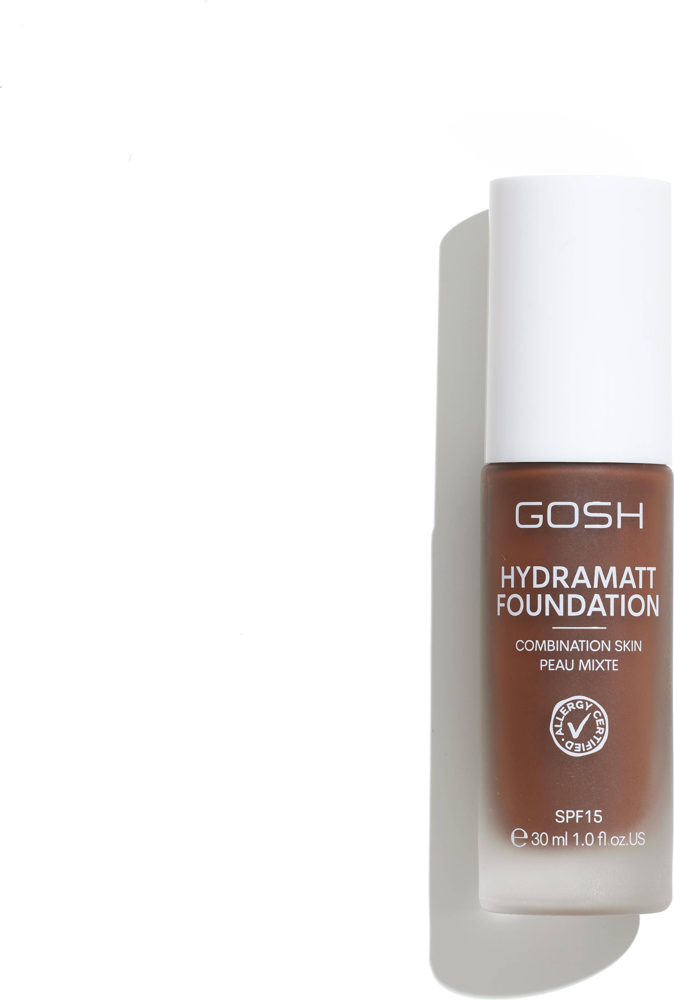 GOSH Hydramatt Foundation Very Deep 020N 30 ml