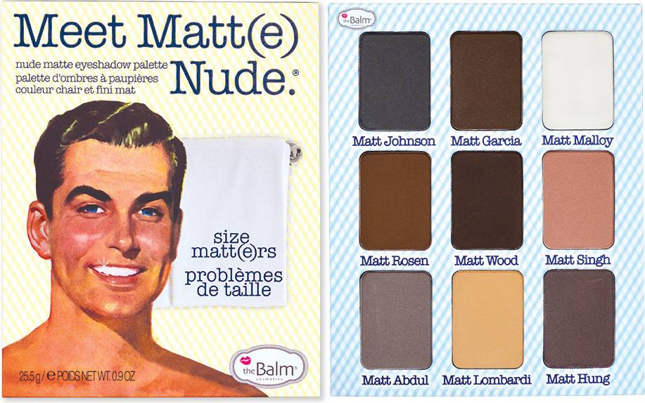 The Balm Meet Matte Eyeshadow Palette Nude