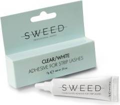 Sweed Lashes Clear/White Adhesive for Strip Lashes