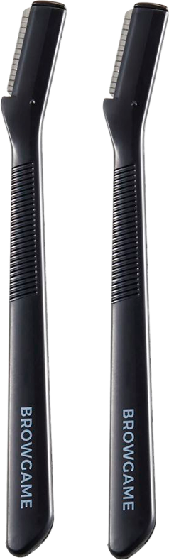 Browgame Cosmetics Eyebrow Shaping Knife DUO Pack