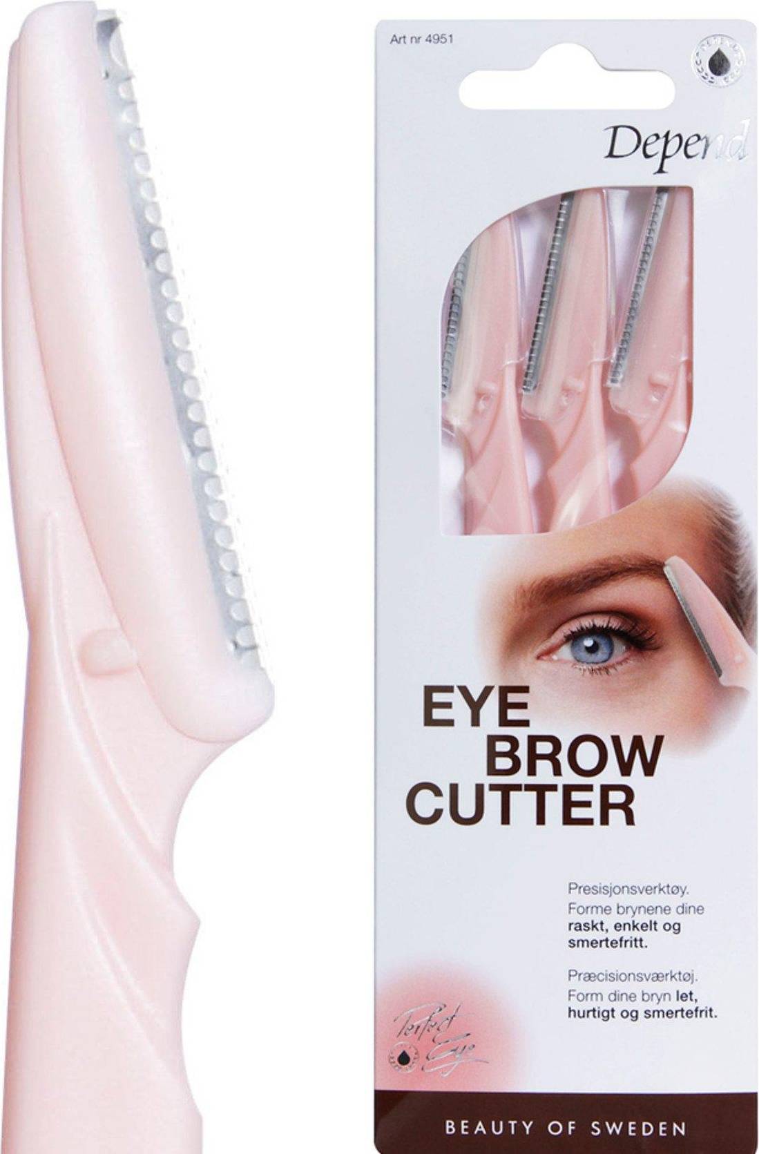 Depend Eyebrow Cutter No/dk Övriga Makeuptillbehör Från Magasin