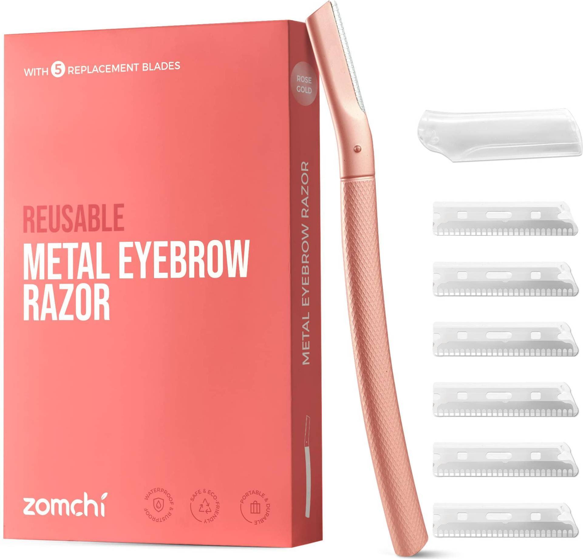 Eyebrow razor, face razors for women&men, eyebrow trimmer shaper with precisi