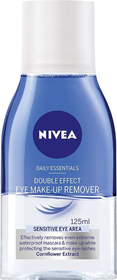 Nivea Daily Essentials Double Effect Eye Make-Up Remover 125ml