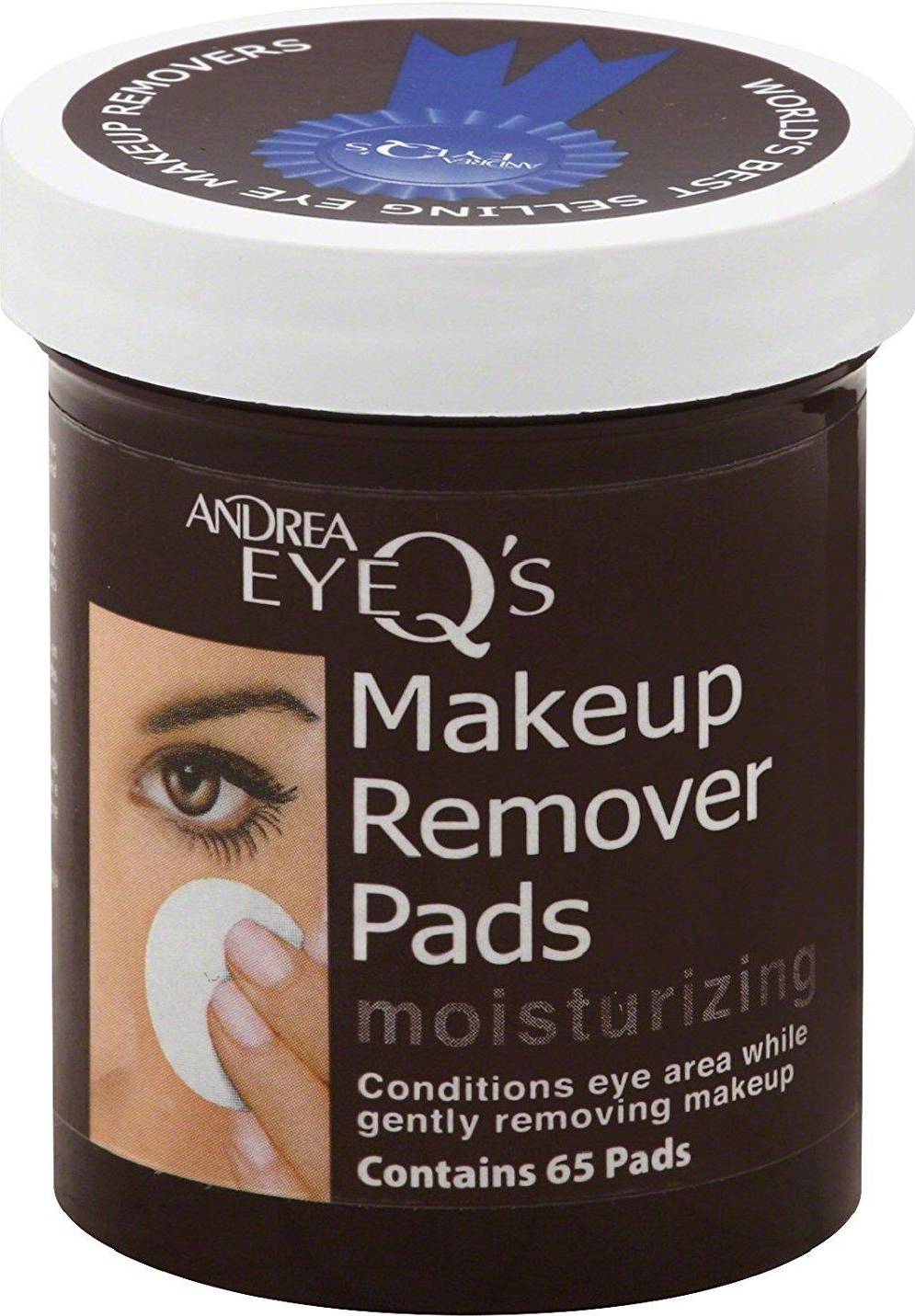 Andrea Eye Q's Makeup Remover Pads 65-pack