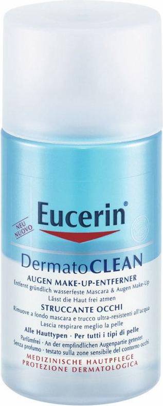 Eucerin DermatoClean Eye Make-Up Remover 125ml