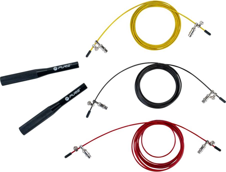 Pure2Improve Weighted Jump Rope with 3 Removable Ropes