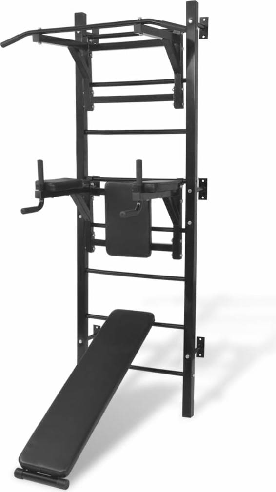 vidaXL Multi Functional Power Tower with Bench