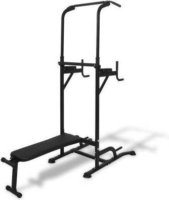 vidaXL Power Tower Situp Bench