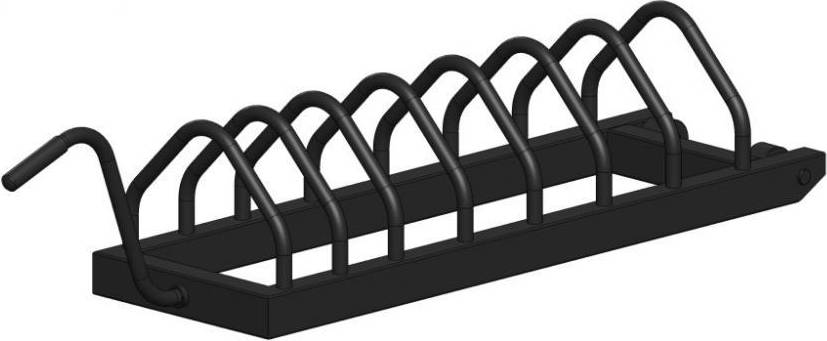 Master Fitness Bumper Plate Rack