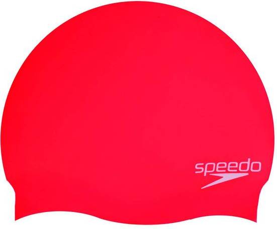 Speedo Plain Moulded Silicone Beanie Jr